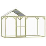 vidaXL Kippenhok 3x1,5x2 m geïmpregneerd grenenhout