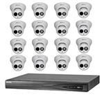 Hikvision 4 MP IP camerabewaking set 16 EXIR camera's