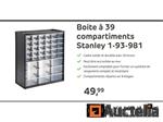 STANLEY doos met 39 vakken 1-93-981