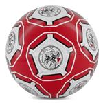 Ajax Voetbal Rood Wit Vlakken Oud Logo Maat 5