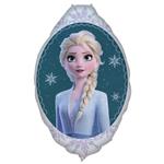 Frozen Helium Ballon Elsa Leeg 90cm