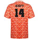 Kingdo EK 88 Voetbalshirt Kieft - Nederlands Elftal - Oranje - Kind en Volwassenen