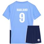 Kingdo Manchester City Voetbaltenue Haaland Thuis - 2024-2025 - Kind