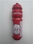 Ajax Bidon Rood/Wit Oud Logo - Ajax Waterfles - Ajax drinkfles - 750ml-