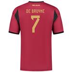 Kingdo Belgie Voetbalshirt De Bruyne Thuis - 2024-2026 - Kind en Volwassenen