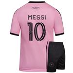 Kingdo Miami Voetbaltenue Messi Thuis - 2023-2024 - Kind en Volwassenen