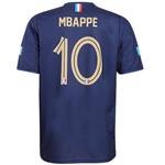 Kingdo Frankrijk Voetbalshirt Mbappe Thuis 2024-2026 - Kind en Volwassenen