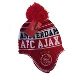Kingdo Ajax Muts Amsterdam met Flap - Wit-Rood - Junior en Volwassenen