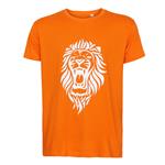 Kingdo Oranje T-shirt Leeuw - Nederlands Elftal - Katoen - Volwassenen