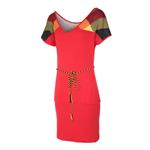 Kingdo Belgie Dames Jurkje-Dress Rood