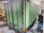 Gesloten zeecontainer