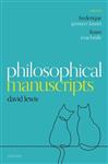 Philosophical Manuscripts