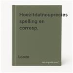 Hoezitdatnouprecies spelling en corresp.