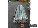 20 Geplastificeerde universele mast diameter 48 mm lengte 2,00 m ral 6005