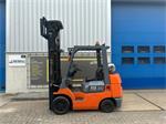 VS-22045 Triplex LPG Heftruck Toyota Sidehift Freelift bj2001