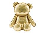 Folieballon Teddybeer 53cm goud