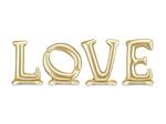 Folie ballon Love 350cm Leeg