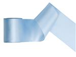 Satijn lint light misty blue 100mm/25m