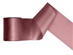 Satijn lint dark dusty rose 100mm/25m