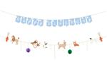 Happy Birthday letterslinger honden 210 cm