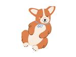 Corgi servetten 12st