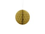 Honeycomb Bal gold 10cm