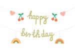 Banner Happy Birthday 100x18 cm