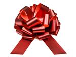 DIY decoratieve strik rood 40 cm