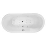 Whirlpool Wiesbaden Libero Vrijstaand Ligbad 170x80x59 cm Inclusief Waste Wit