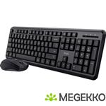 Trust TKM-350 Draadloze Desktopset Zwart