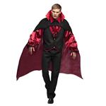 Halloween Kostuum Zwart Rood Vampier