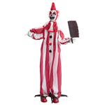 Halloween Pop Rood Wit Clown 1,8m