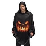 Halloween Poncho Pompoen