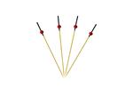 Bruine Cocktailprikkers Hout 24st