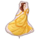 Princess Princess Belle Shaped Supesize Foil Balloon 97X80,5Cm 1St
