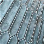 Piket Wandtegels Keramiek 5x25 cm – Punt Tegels – Hoogglans zee blauw-65m²