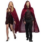 Halloween Cape Bordeaux Rood