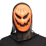 Halloween Masker Oranje Pompoen