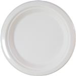 Witte Borden 23cm 10st