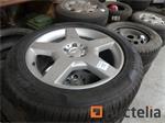 4 Banden op aluminium velg