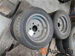 4 Banden op velgen aanhangwagen