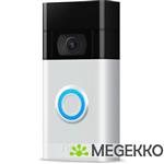 Ring Video Doorbell Nikkel, Gesatineerd staal