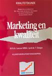 Marketing en kwaliteit / Kwaliteitskunde