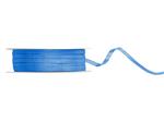 Satijnlint, blauw,
