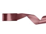 Satin Ribbon, dark dusty rose, 25mm/25m