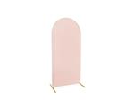 Boogstandaard hoes, 180 cm x 80 cm, stoffig roze