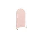 Boogstandaard hoes, 150 cm x 80 cm, stoffig roze