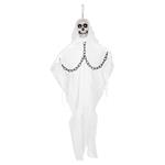 Halloween Hangdecoratie Wit Spook 60cm