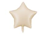 Foil Balloon Star, 48cm, beige