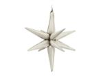 3D foil balloon Star, 105cm, beige